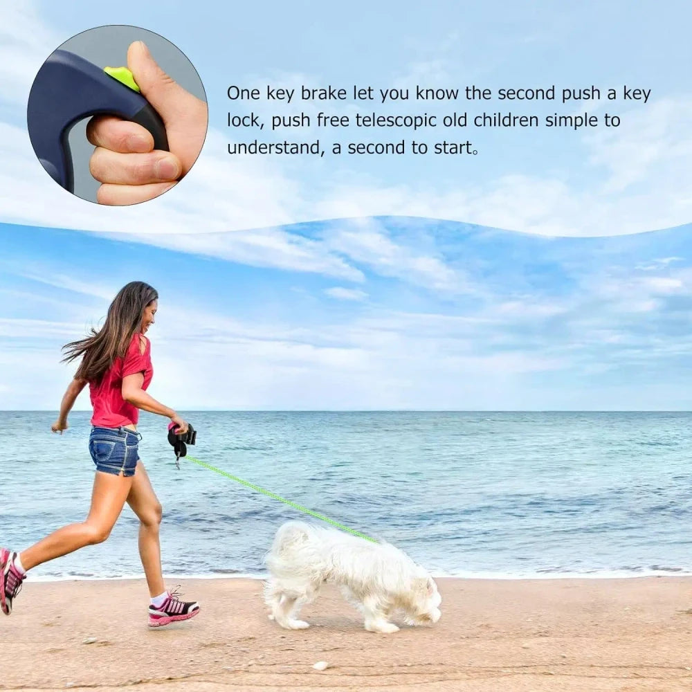 Dual Retractable Dog Leash