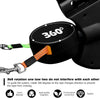 Retractable Dog Leash For Small Dogs Reflective Dual Pet Leash Lead 360 Swivel No Double Dog Walking Leash With Lights Pet Products