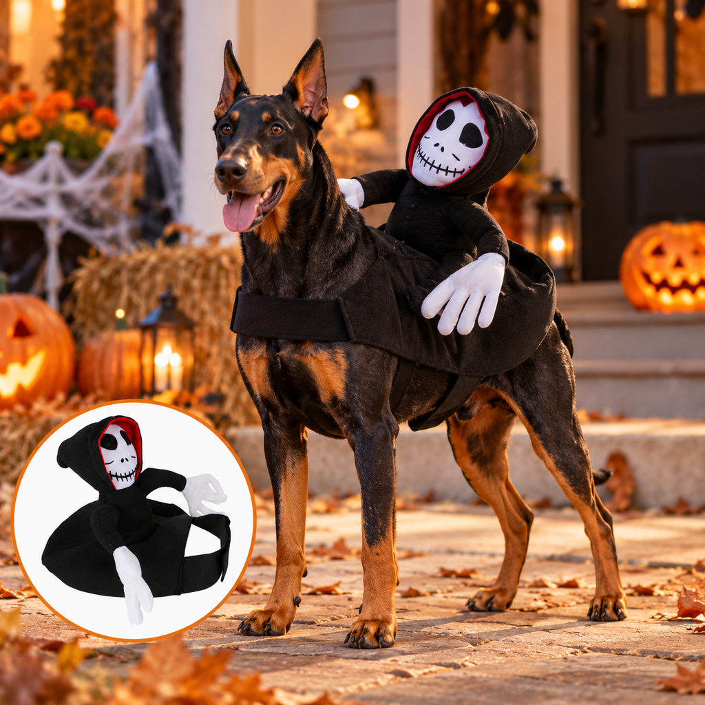 Goblin Rider Dog Costume