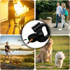 Retractable Dog Leash For Small Dogs Reflective Dual Pet Leash Lead 360 Swivel No Double Dog Walking Leash With Lights Pet Products