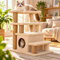 Cat Stairs with Scratching Posts
