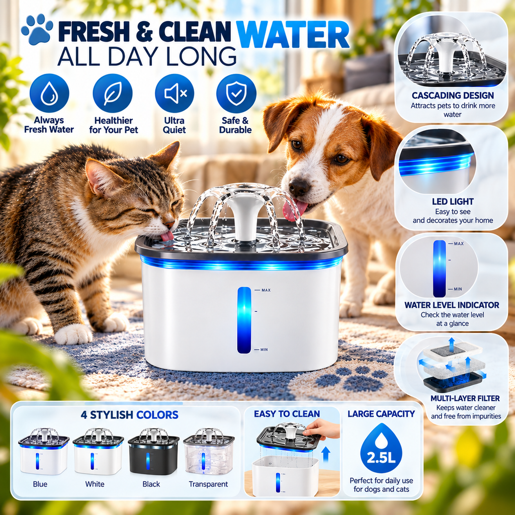 Automatic Pet Water Fountain